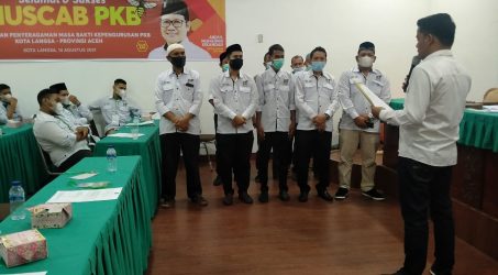 Foto : Pengukuhan DPC PKB Langsa.