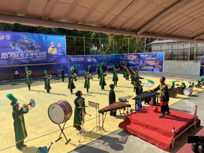 
 Drum Band Langsa Lolos PORA 2022