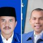 Foto : Ketua DPC Demokrat Langsa Syahyuzar Aka (kiri) dan Anggota DPR RI Muslim, SHI, MM (kanan)
