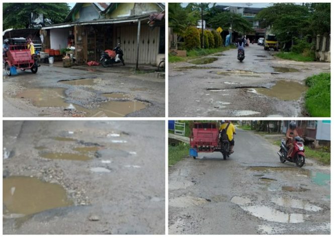 
 Jalan Perumnas Rusak Parah, Warga Minta Perhatian Pemerintah