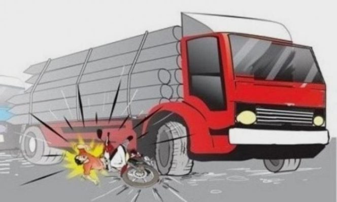 
 Terlindas Truk, Seorang Pelajar Asal Aceh Tamiang Meninggal Dunia