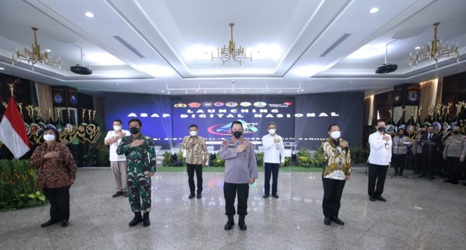 
 Percepat Penanggulangan Karhutla, Kapolri Launching ASAP Digital Nasional