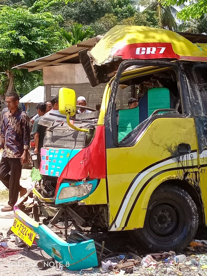 
 Lakalantas Maut di Aceh Timur, Sopir Jumbo Meninggal di TKP