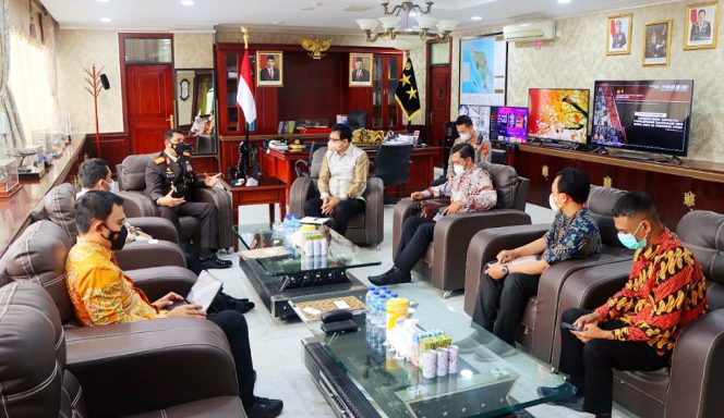 
 LPSK-RI Audiensi dengan Kapolda Aceh