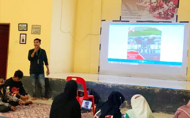
 HMI Komisariat FKIP Unsam Nobar Film G30S/PKI