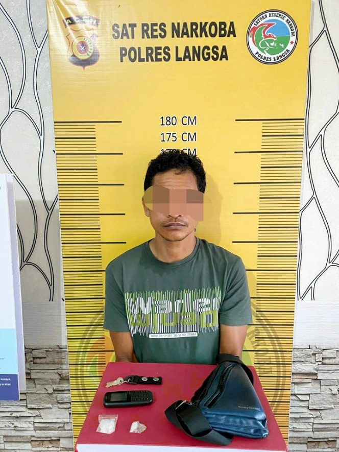 
 Seorang Pemuda Disergap Polisi di Pinggir Jalan, Diduga DPO Sabu
