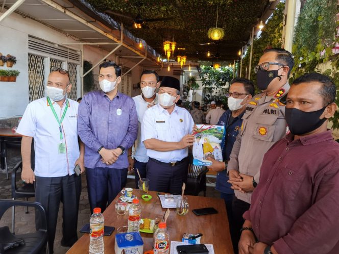 
 Berkunjung ke Langsa, Ketua PWI Aceh Dijamu Kapolres dan Wakil Wali Kota