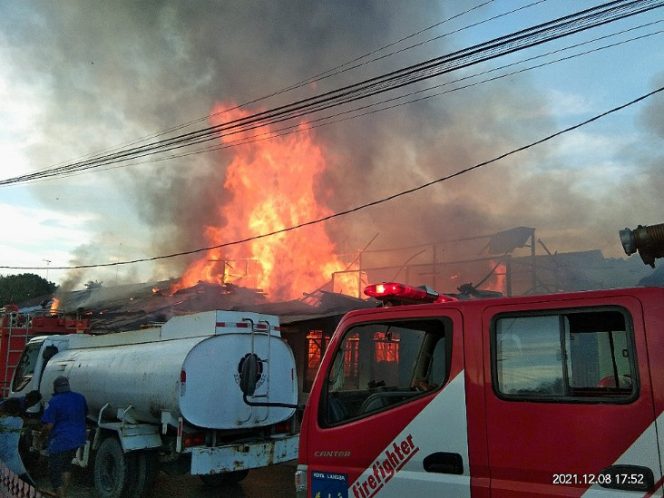 
 Breaking News, Empat Rumah di Langsa Dilalap Api