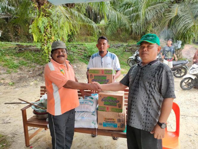 
 Wartawan Senior Kota Langsa Peduli Korban Banjir