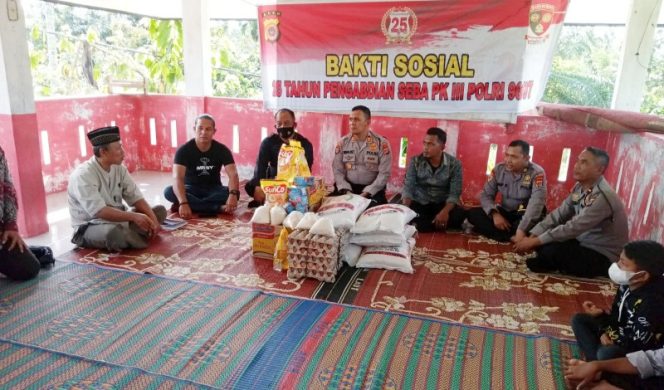 
 Alumni SEBA Polri Angkatan 97 di Langsa Salurkan Sembako ke Panti Asuhan