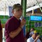 Foto : Dir Perumda Tirta Keumuning Langsa saat memberikan sambutan sekaligus membuka acara.