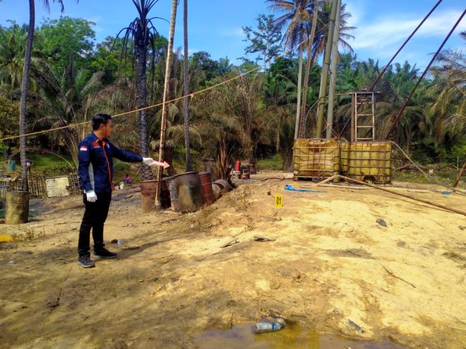
 Lokasi Ledakan Sumur Minyak di Ranto Peureulak Dipastikan Kondusif
