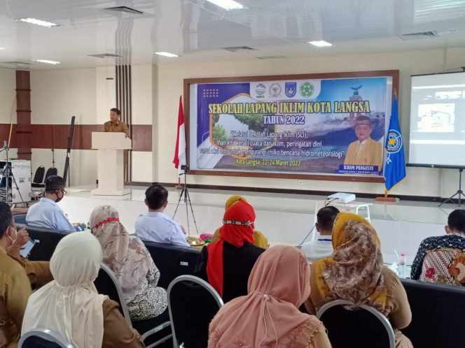 
 Ilham Pangestu Gandeng BMKG Gelar Sekolah Lapang Iklim