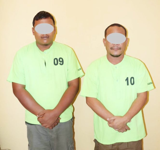 
 Polisi Tetapkan Dua Tersangka Peristiwa Terbakarnya Sumur Minyak di Ranto Peureulak