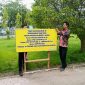 Foto : Peletakkan Sita Eksekusi pada aset YDBU oleh PN Langsa.