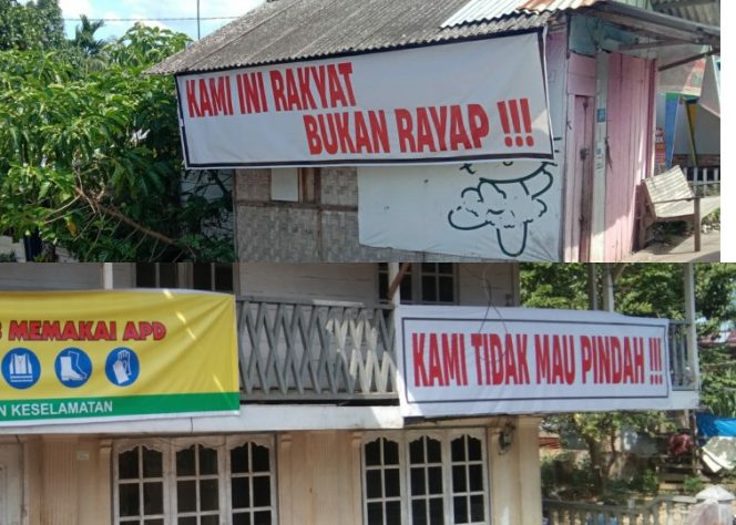 
 Masih Berpolemik, Puluhan Warga Tanjung Putus Enggan Direlokasi
