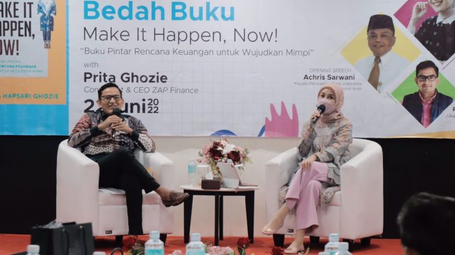
 Perpustakaan KPwBI Aceh Bedah Buku “Make In Happen, Now!