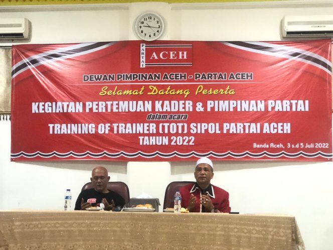 
 Kader PA Training Sidalih dan Sipol