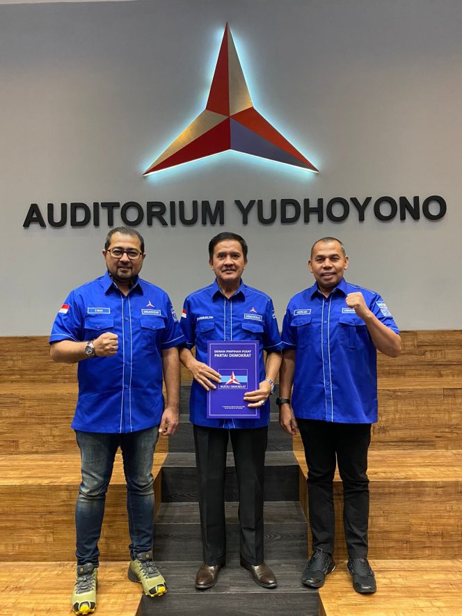 
 Syahyuzar Kembali Pimpin Demokrat Kota Langsa