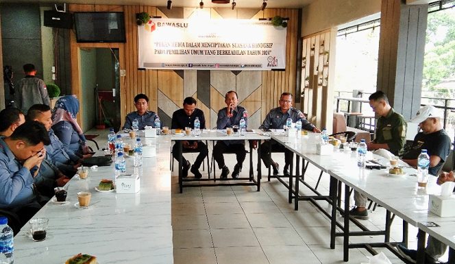 
 Panwaslih Kota Langsa Ajak Insan Pers Berperan Sukseskan Pemilu 2024