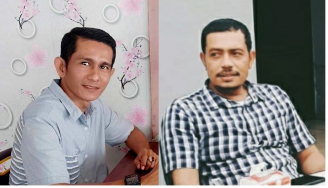 
 Kiri : Sukma M Thaher, Kanan : Sayed Atas.