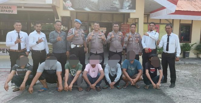 
 Tujuh Jukir Liar di Wisata Hutan Mangrove Langsa Diamankan Polisi
