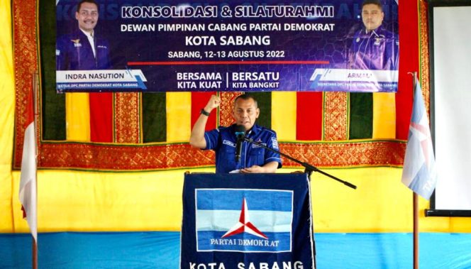 
 Muslim : Kader Demokrat Harus Bangga Sampaikan Peran SBY di Aceh