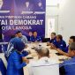 Rapat kerja launching pendaftaran Bacaleg Demokrat Pemilu 2024.