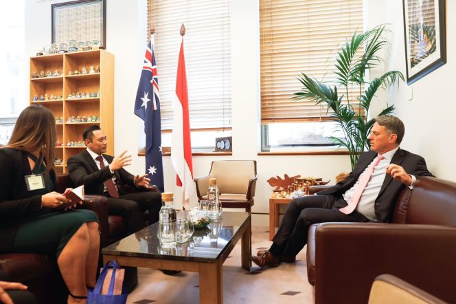 
 Temui Pemimpin Politik & Pemerintahan Australia, AHY Perkuat Hubungan Bilateral AusIndo