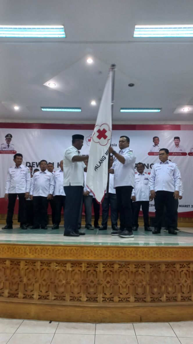 
 Asrizal H Asnawi Ketua PMI Aceh Tamiang