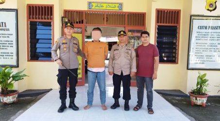 Polisi berhasil meringkus MY.