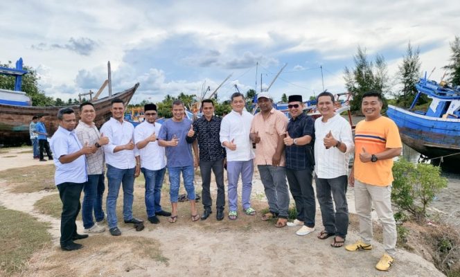 
 Tinjau TPI Kuala Idi Cut, Ilham Pangestu Upayakan Lanjutan Pembangunan Dermaga