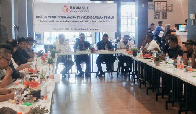 
 Panwaslih Kota Langsa Ajak Wartawan Tangkal Berita Hoax