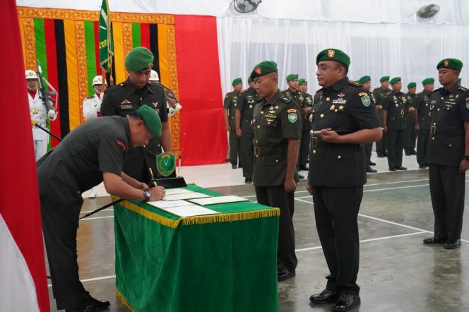 
 Letkol Inf Tri Purwanto Resmi Jabat Dandim 0104/Aceh Timur