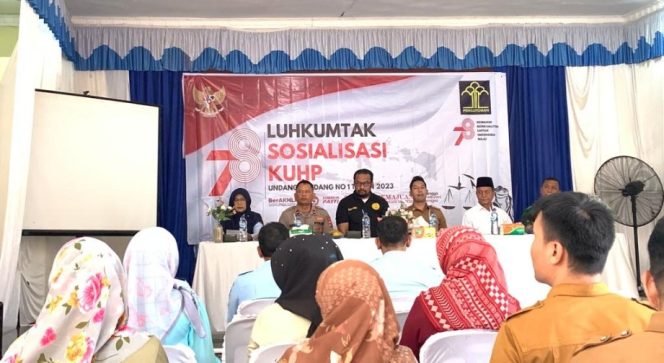
 Kanwil Kemenkumham Aceh Sosialisasi Pendampingan Hukum di Langsa