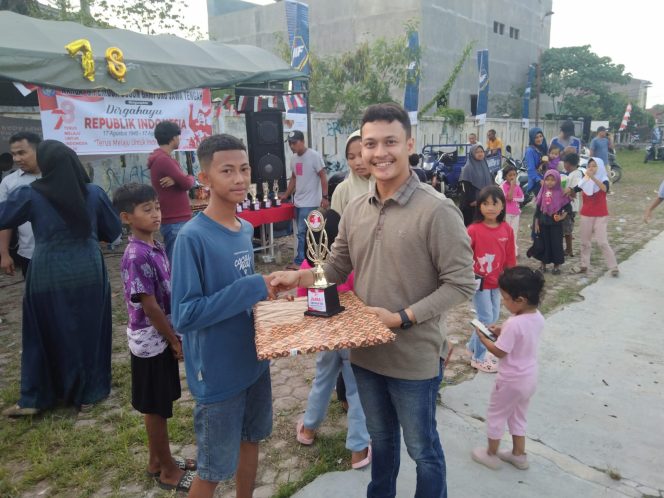 
 Yasya Partisipasi Meriahkan Perlombaan HUT RI ke-78 di Gampong Jawa Langsa