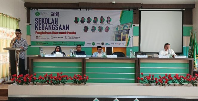 
 Tangkal Hoax, FEBI IAIN Langsa Gelar Sekolah Kebangsaan