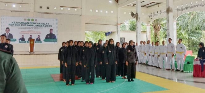 
 Kejuaraan Pencak Silat Rektor Cup IAIN Langsa Diikuti 86 Atlit