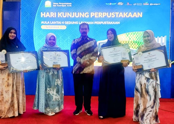 
 Dinas Perpustakaan Kota Langsa Raih Empat Penghargaan
