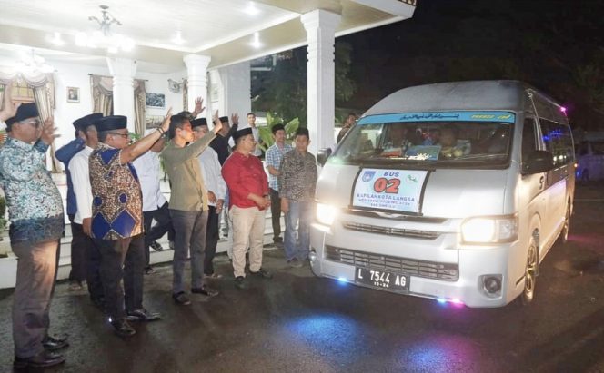 
 Kafilah MTQ Kota Langsa Bertolak ke Bumi Ate Fulawan
