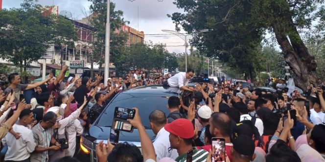 
 Ribuan Masyarakat Hadiri Ngopi Bareng Capres Anies di Kota Langsa