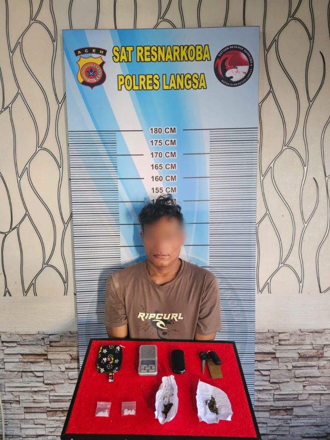 
 Hendak Jual Sabu, Seorang Pria di Langsa Terciduk