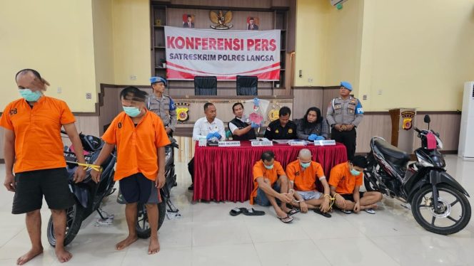 
 Dua Pencuri Sepmor asal Sumut Diringkus Polisi di Langsa