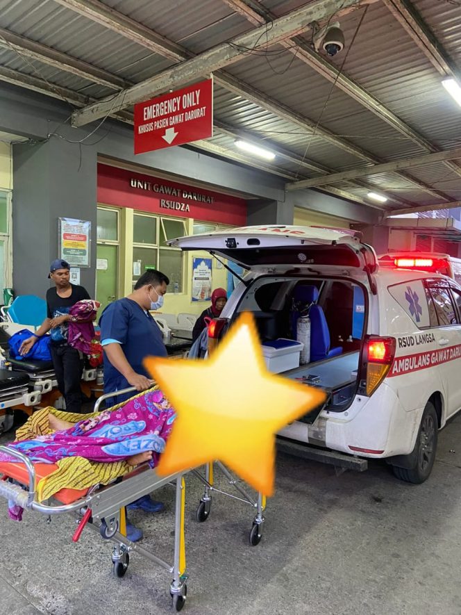 
 Lansia Korban Penganiayaan OTK di Langsa Dirujuk ke RSUD ZA Banda Aceh