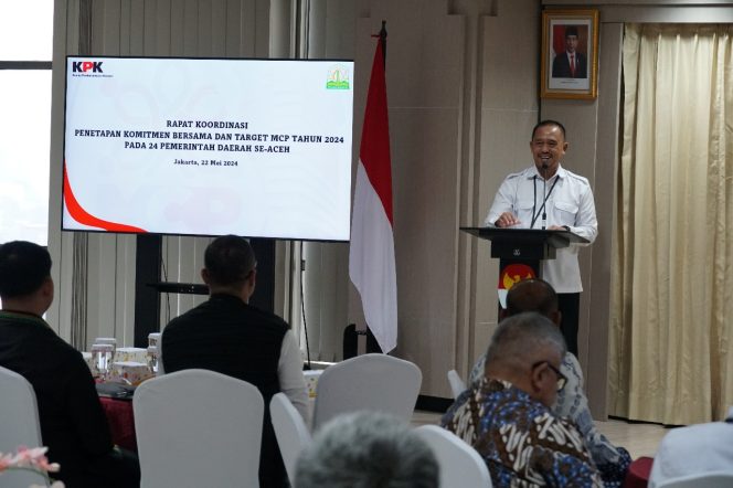 
 Perkuat Pencegahan Korupsi, KPK Dorong Pemda Aceh Tingkatkan Indeks MCP 2024