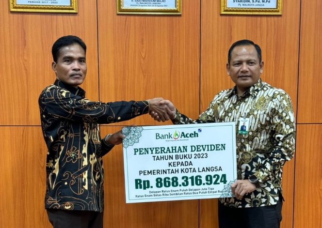 
 Pemko Langsa Terima Dividen Rp 868 Juta dari PT BAS