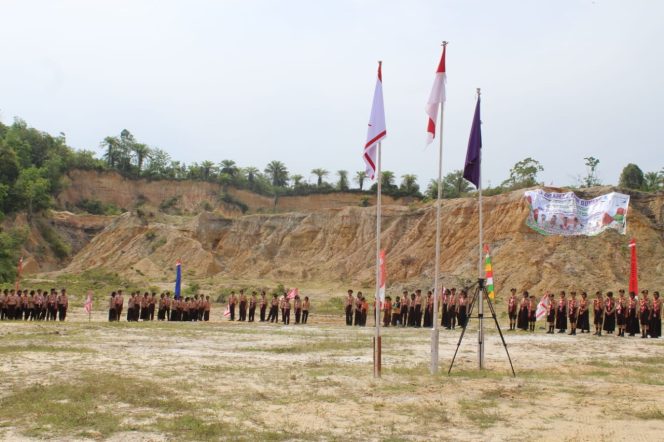 
 468 Pramuka Penggalang Aceh-Sumut Kemsama di Swimbath Langsa