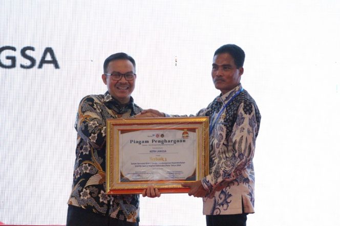 
 Pemko Langsa Peringkat III GDPK Award