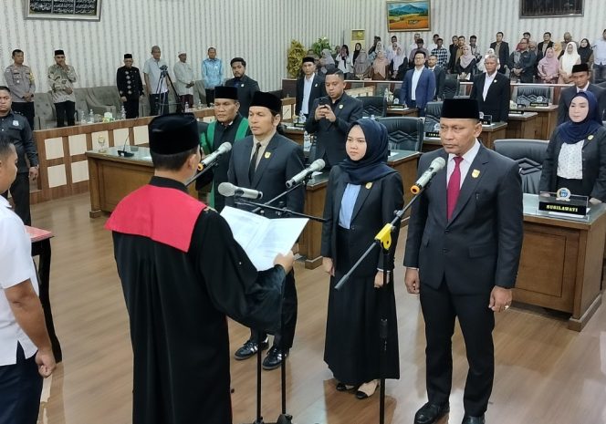 
 Melvita Sari Ketua DPRK Langsa