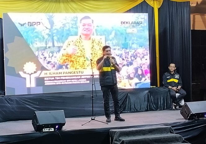 
 Anggota DPR RI Ilham Pangestu.